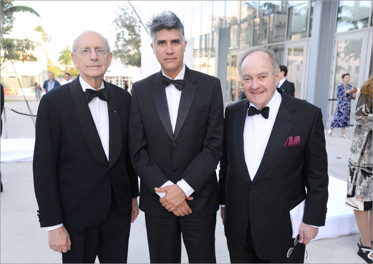Stephen Breyer, Alejandro Aravena, & Lord Peter Palumbo