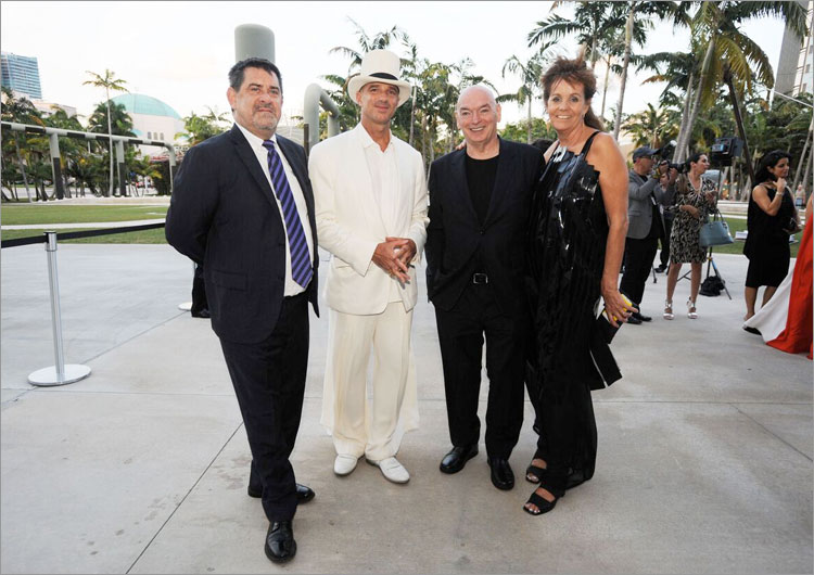 Terry Riley, Alan Faena, Jean Nouvel, & Barbara Devries