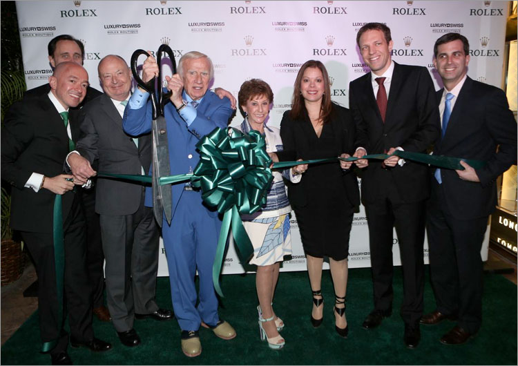 Opening of Rolex Boutique Luxury Swiss
