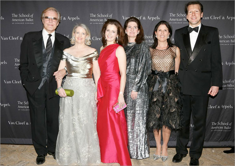 Peter Martins, Serena Lese, Joyce Giuffra, Laura Zeckendorf, Margie Van Dercook, Nicolas Luchsinger