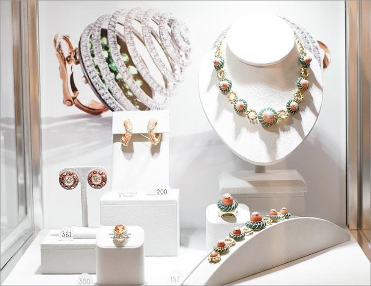 Joyas de la exposición