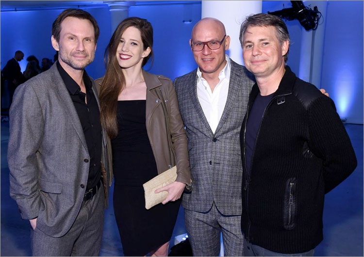 Christian Slater, Brittany López, Craig Robint & Jason Binn