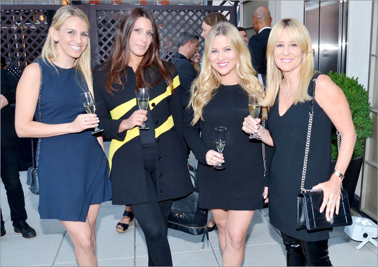 Lauren Lucido, Rebecca Tafuri, Miles Watkins, Karen Watkins