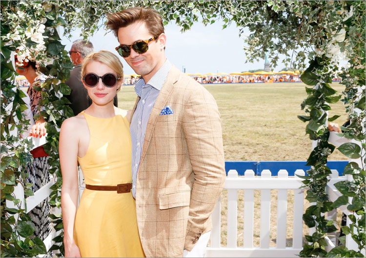 Emma Roberts & Andrew Rannells