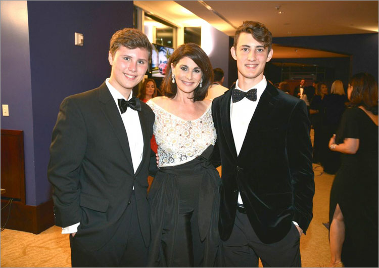 Jordan de Berdouare, Jennifer Valoppi & Julian de Berdouare