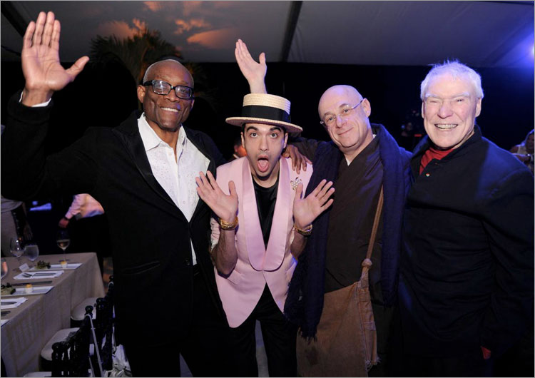 Bill T. Jones, DJ Cassidy, Bjorn Amelan, Jacque D'Amboise Bill T. Jones, DJ Cassidy, Bjorn Amelan, Jacque D'Amboise