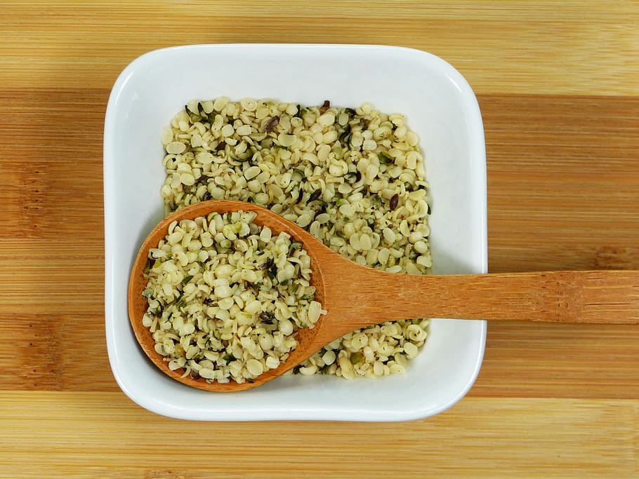 Hemp seeds contain a high protein content and are low in carbohydrates