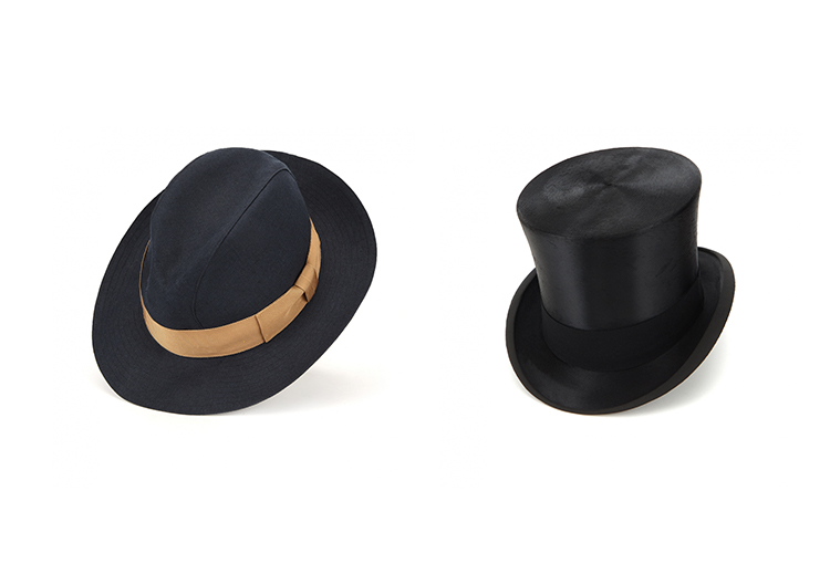 Iconic hat models from Lock & Co. Hatters.