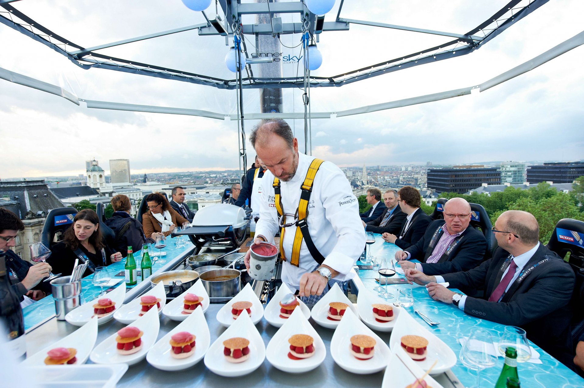 Dinner In The Sky: A Dining Experience In High Style
