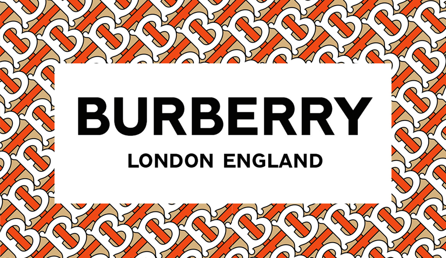 Burberry new logo Slider
