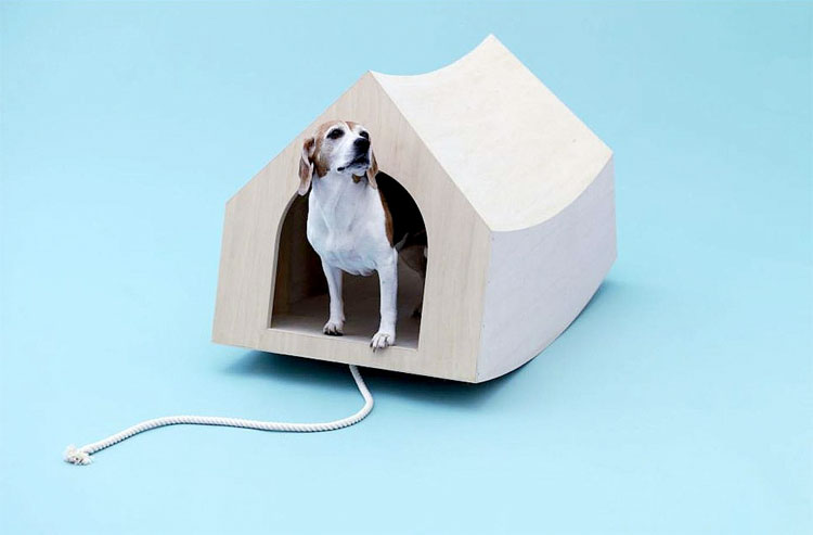 Pet house from designers Elien Deceuninck and Mick van Gemert