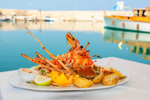 Enjoy seafood by the Port of Marseillan 1