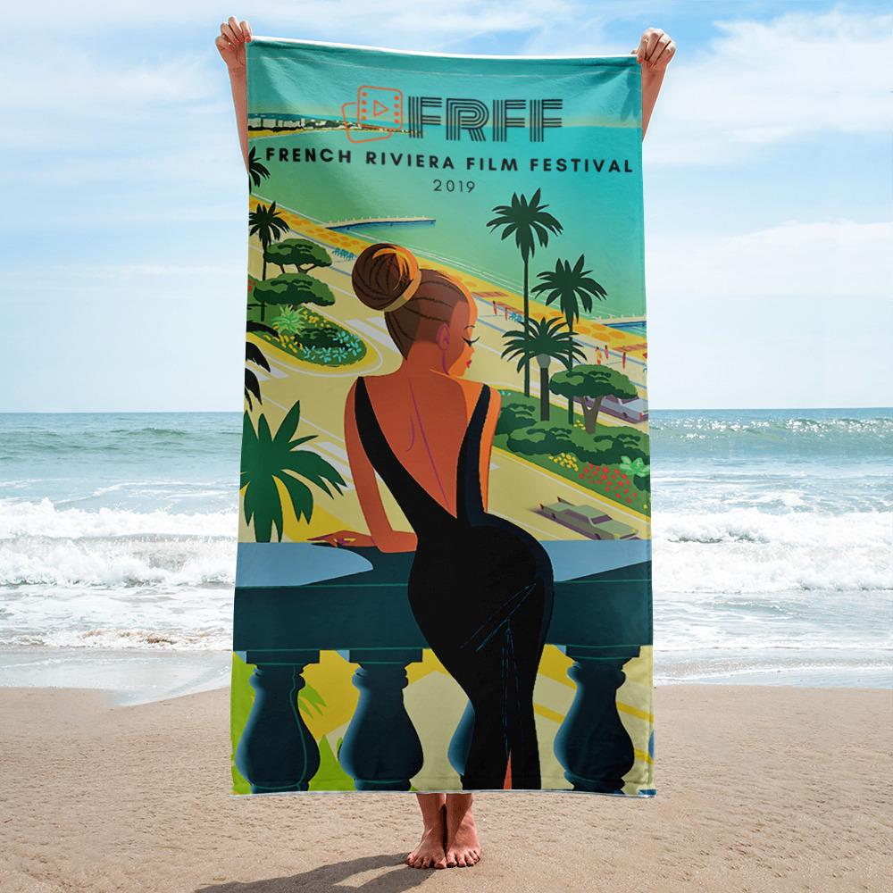 French Riviera Film Festival Beach Towel