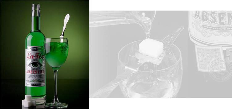 absinthe, red chilli head, la fée absinthe parisienne, absinta lehmann antiqua formula 1895, unusual liquors