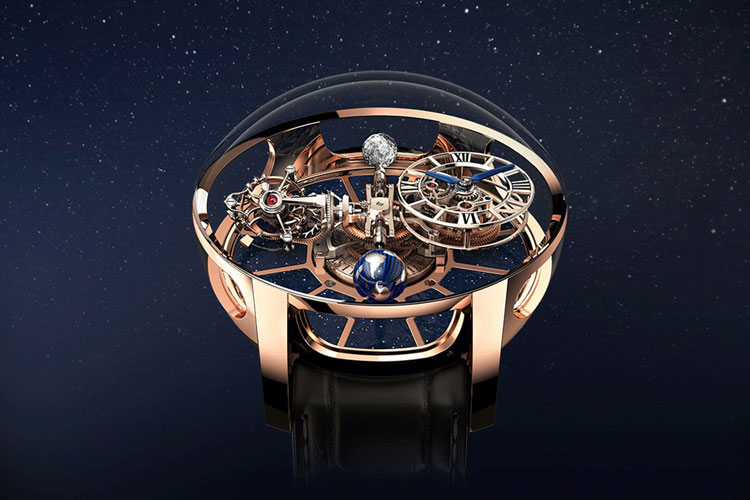reloj de lujo, jacob and co, reloj de us $ 1 millón, astronomia tourbillon baguette, jacob & co, relojes de jacob & co.