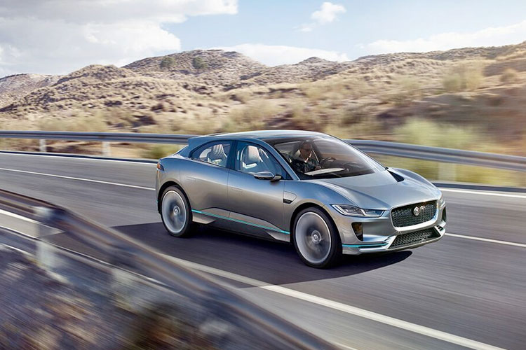 pace first fully electric jaguar