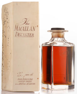 Macallan’s 25 Year Old Single Malt Scotch