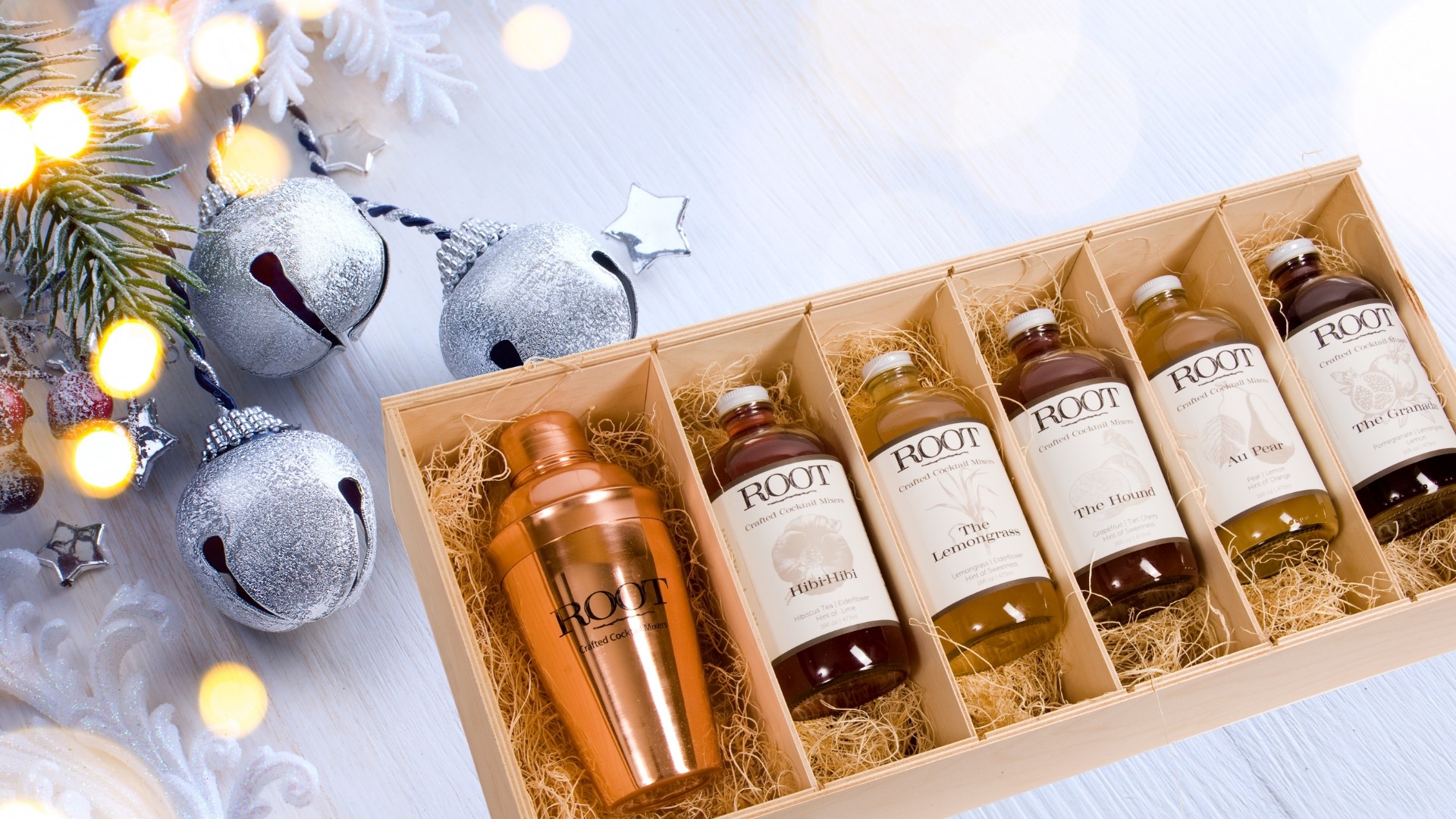 ROOT Crafted Cocktail Mixer Gift Box