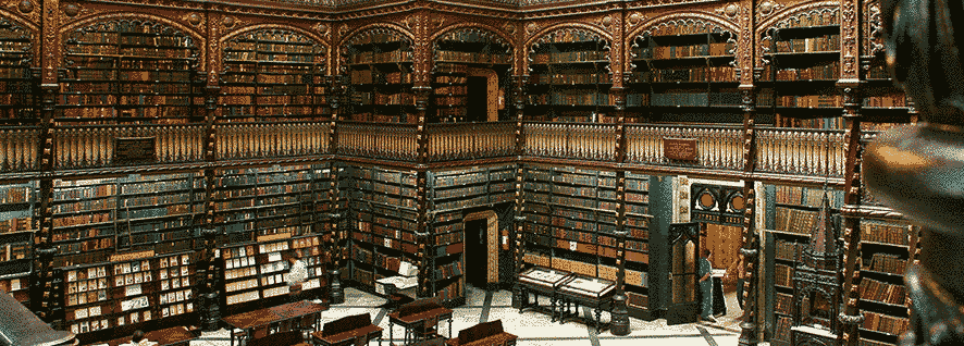 Royal Portuguese Reading Cabinet in Rio de Janeiro