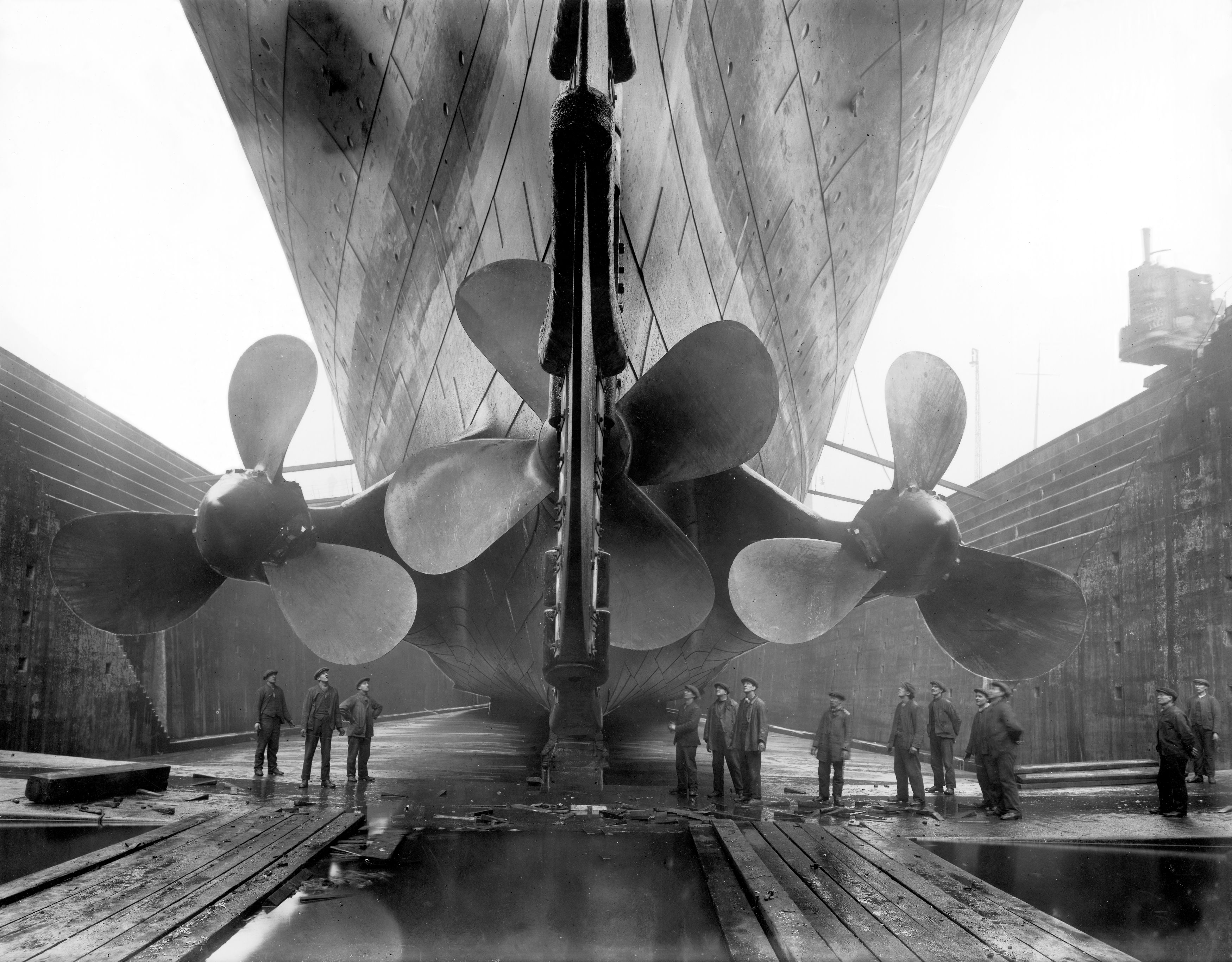 Titanics propellers