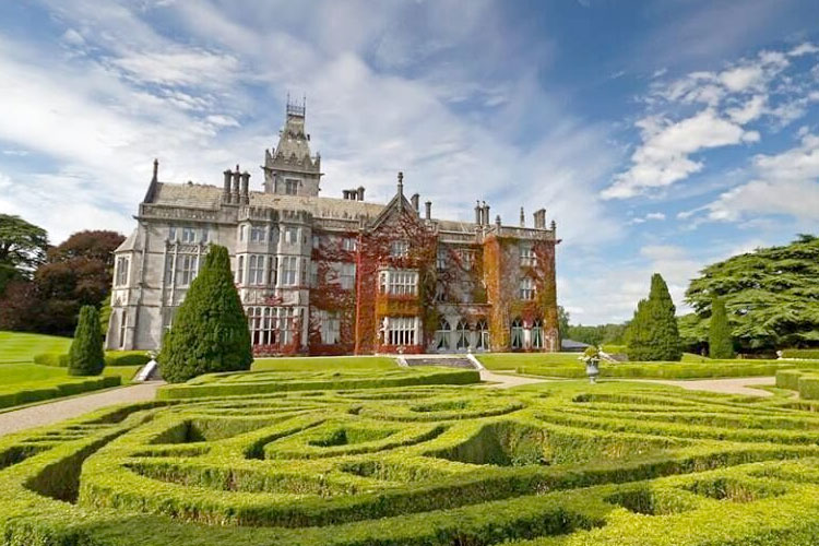 adare manor, best luxury hotel in ireland, castles in ireland, remodeled castle adare manor, j.p. magmanus, golf course tom fazio ireland 
