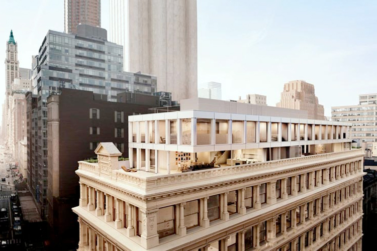 luxury new york real estate, new york penthouses, cast iron house, classic renovations, neoclassical buildings in new york, shigeru ban, pritzker prize