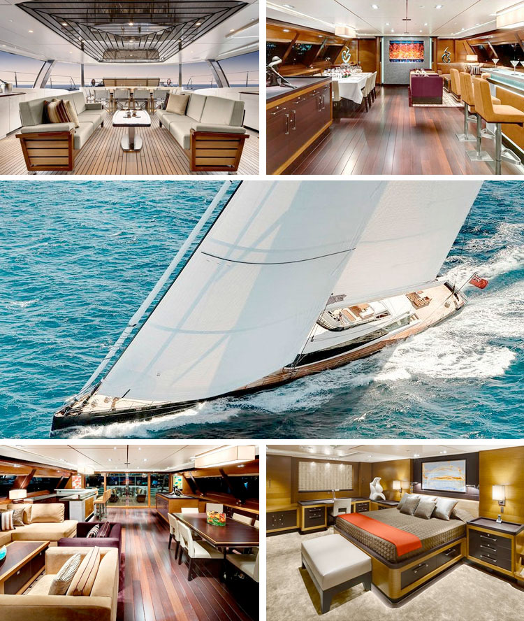 Súper yate a motor Alfa Nero y velero de lujo Kokomo, los barcos perfectos para sus próximas vacaciones alfa nero, oceanco yachts, kokomo, alloy yachts, embarcaciones en alquiler, yates en alquiler, las mejores embarcaciones en alquiler