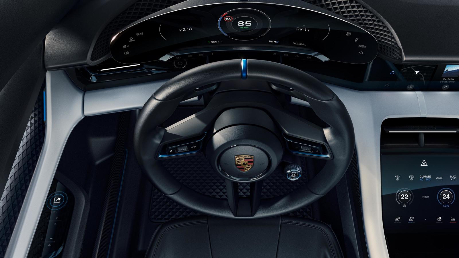 El prototipo Porsche Mission E Cross Turismo.