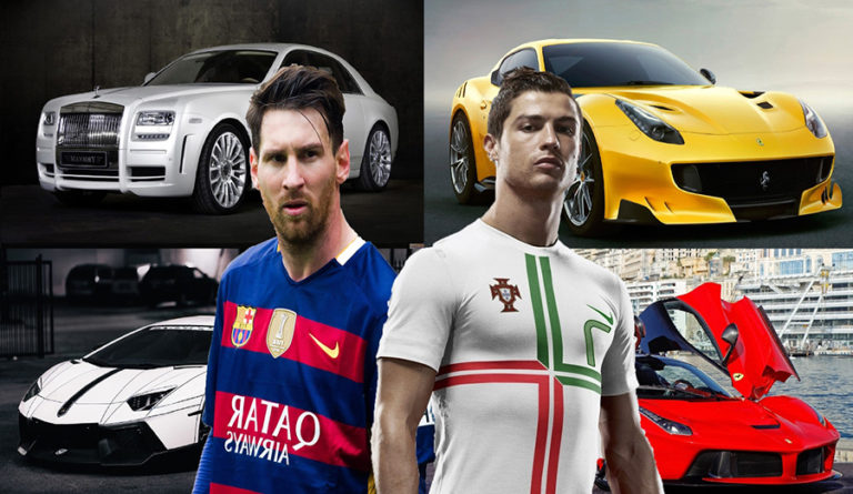 Ronaldo Cars vs Messi Cars - Who Has The Best Collection?
