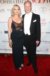 Samantha Mathis y Wolfgang Koechart. Foto: © Patrick McMullan